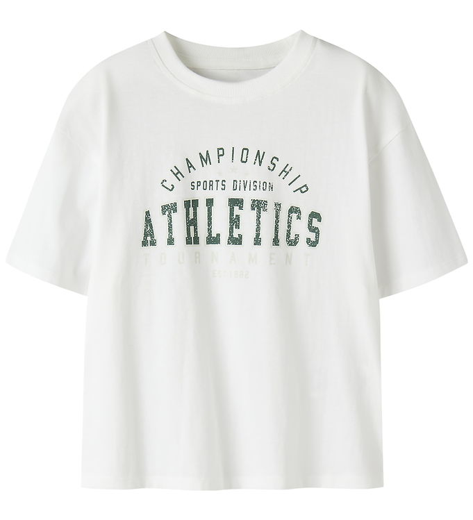 Name It T-shirt - NkmValix - Bright White/Championship