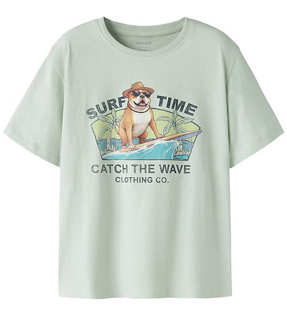 Name It T-shirt - NkmJowi - Pale Aqua