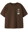 Name It T-shirt - NkmJull - Chestnut
