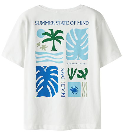 Name It T-shirt - NkmJoel - Bright White