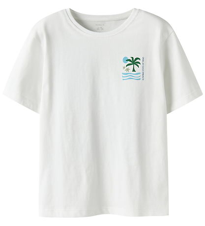 Name It T-shirt - NkmJoel - Bright White