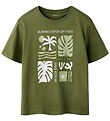 Name It T-shirt - NkmJoel - Olivine