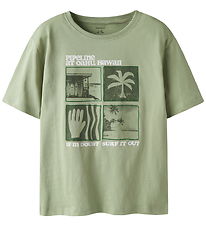 Name It T-shirt - NkmJoel - Swamp