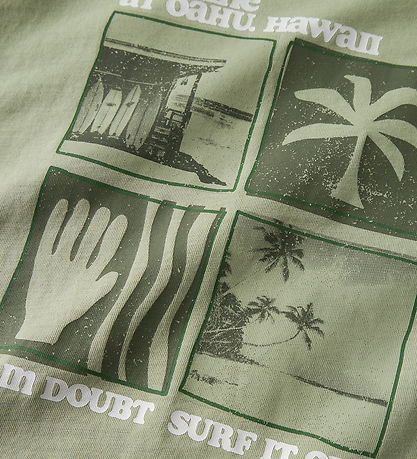 Name It T-shirt - NkmJoel - Swamp