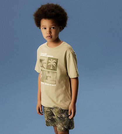 Name It T-shirt - NkmJoel - Swamp