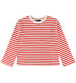 LMTD Bluse - NlfRain - High Risk Red/Gardenia