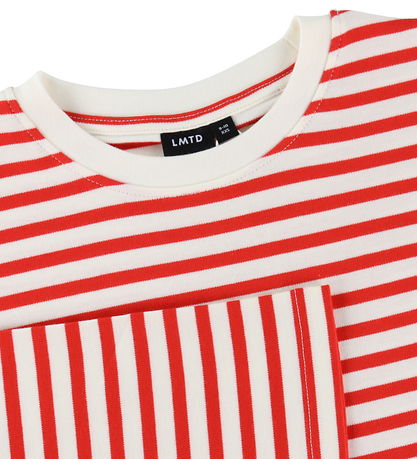 LMTD Bluse - NlfRain - High Risk Red/Gardenia