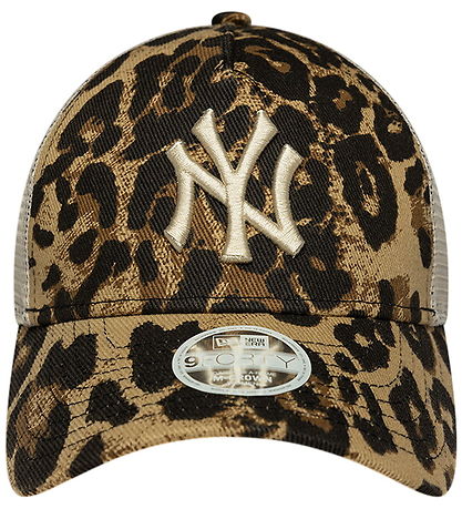 New Era Kasket - 9Forty - Trucker - Leopard - Dark Brown