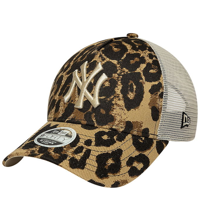 New Era Kasket - 9Forty M-Crown Trucker - NY Yankees Leopard - D billede