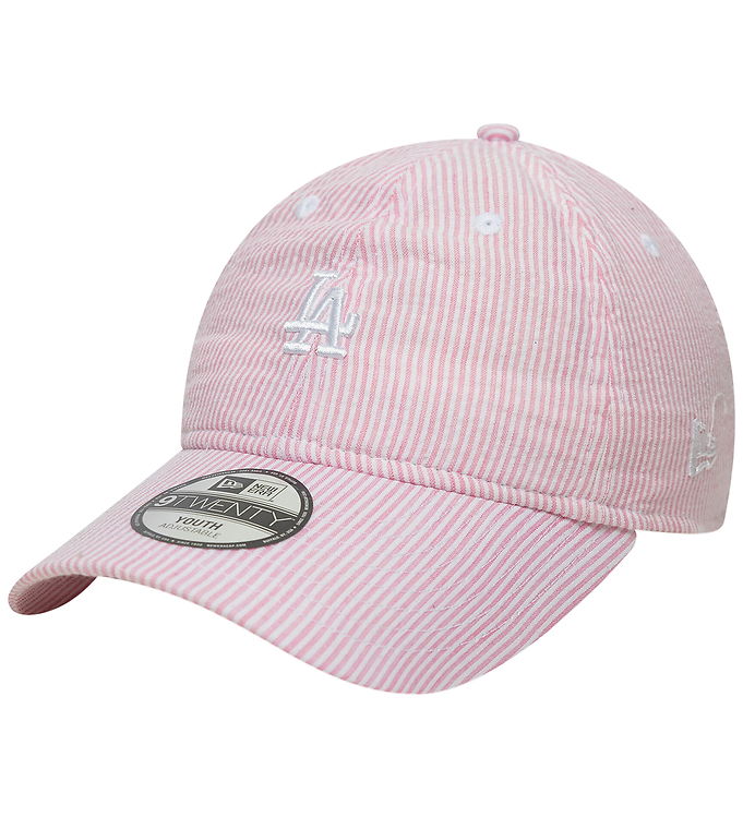 New Era Kasket - 9Twenty - LA Dodgers Seersucker - Pastel Pink