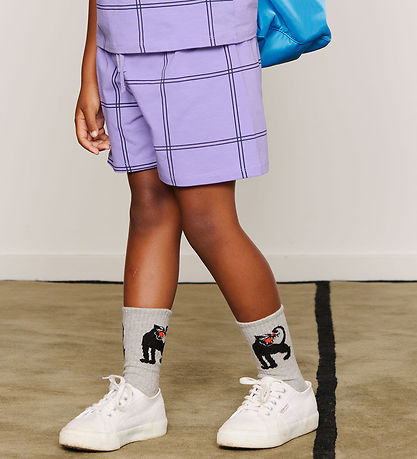 Mini Rodini Strømper - 3-pak - Panther - Multi