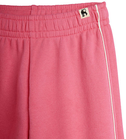 Mini Rodini Sweatpants - Piping - Pink