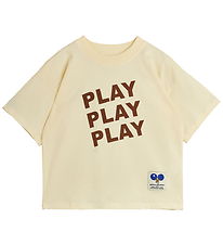 Mini Rodini T-shirt - PLAY - Off White