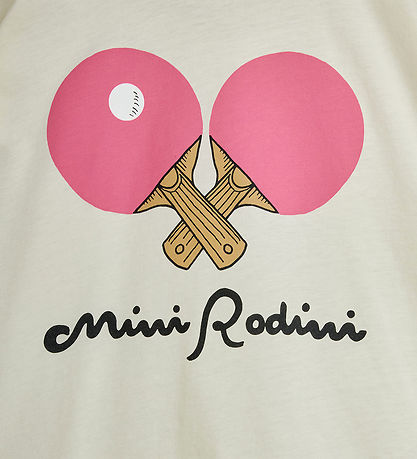 Mini Rodini T-shirt - Table Tennis - Hvid