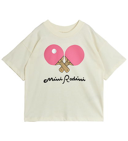 Mini Rodini T-shirt - Table Tennis - Hvid