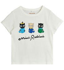 Mini Rodini T-shirt - Minibabies - Hvid