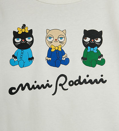 Mini Rodini T-shirt - Minibabies - Hvid