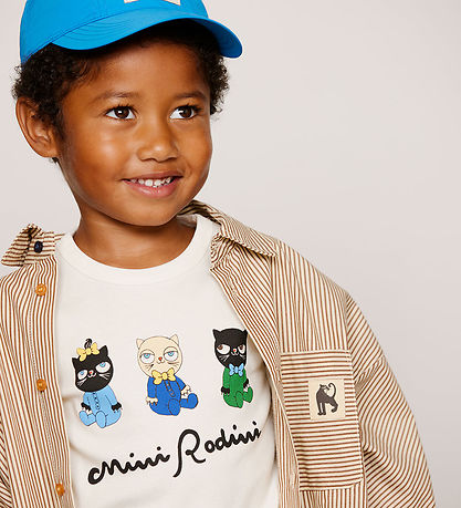 Mini Rodini T-shirt - Minibabies - Hvid