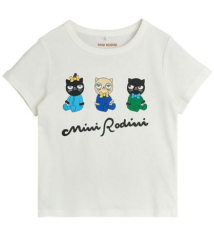 Mini Rodini T-shirt - Minibabies - Hvid