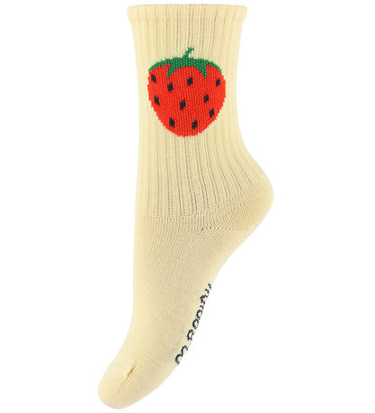 Mini Rodini Strømper - 2-pak - Strawberry - Multi