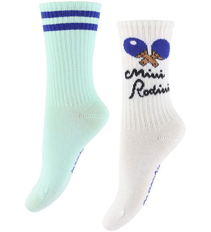 Mini Rodini Strømper - 7-pak - Table Tennis - Multi