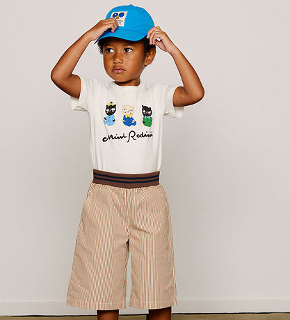 Mini Rodini Shorts - Poplin - Brun