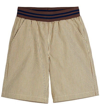 Mini Rodini Shorts - Poplin - Brun