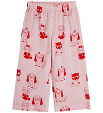 Mini Rodini Byxor - Muslin - Minibabies - Rosa