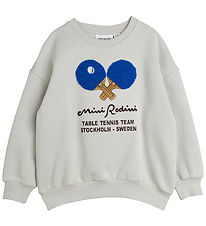 Mini Rodini Sweatshirt - Table Tennis - Grå