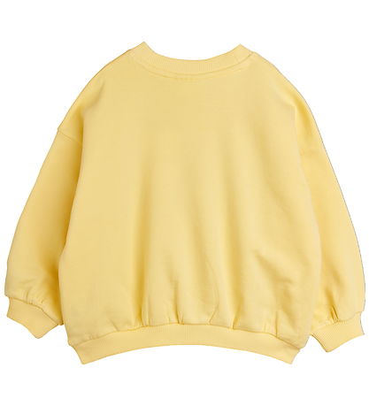 Mini Rodini Sweatshirt - Minibabies Patches - Gul