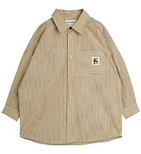 Mini Rodini Skjorte - Poplin - Brun