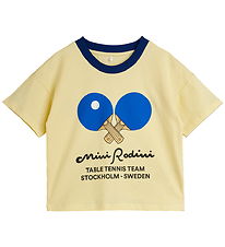 Mini Rodini T-shirt - Table Tennis - Gul