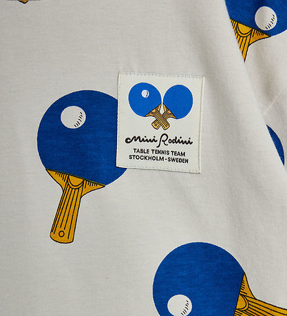 Mini Rodini T-shirt - Table Tennis - Grå