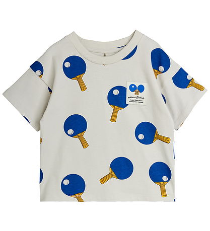 Mini Rodini T-shirt - Table Tennis - Grå