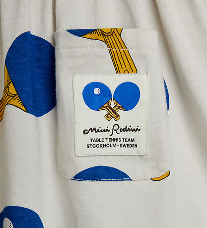 Mini Rodini Kjole - Table Tennis - Grå