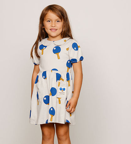 Mini Rodini Kjole - Table Tennis - Grå