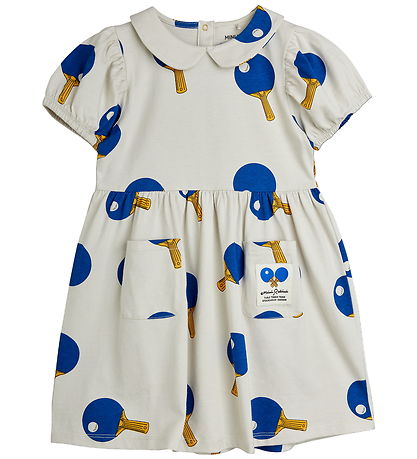 Mini Rodini Kjole - Table Tennis - Grå