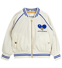 Mini Rodini Bomberjakke - Table Tennis - Hvid