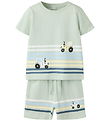 Name It Shortssæt - NmmHectors -  Pale Aqua
