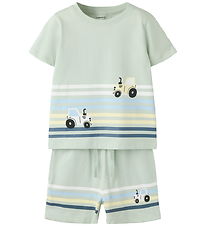 Name It Shortssæt - NmmHectors -  Pale Aqua