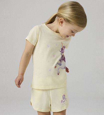 Name It Shortssæt - NmfHelgas - Pear Sorbet