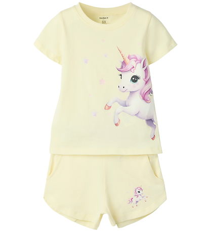 Name It Shortssæt - NmfHelgas - Pear Sorbet