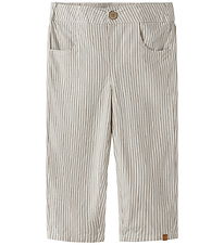 Lil Atelier Bukser - NmmHelo - Coconut Milk/Cocoa Mocha