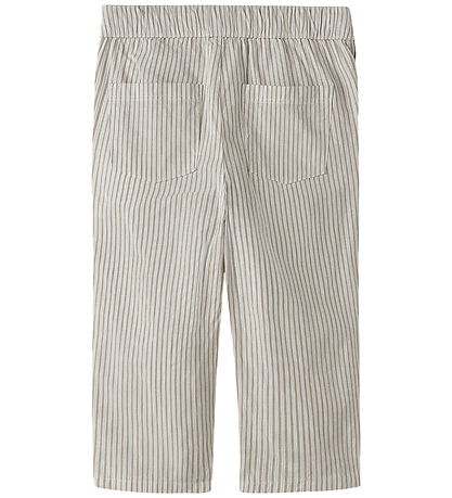 Lil Atelier Bukser - NmmHelo - Coconut Milk/Cocoa Mocha