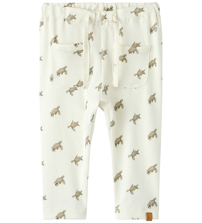 Lil Atelier Bukser - NbmGayo - Coconut Milk/Turtle billede