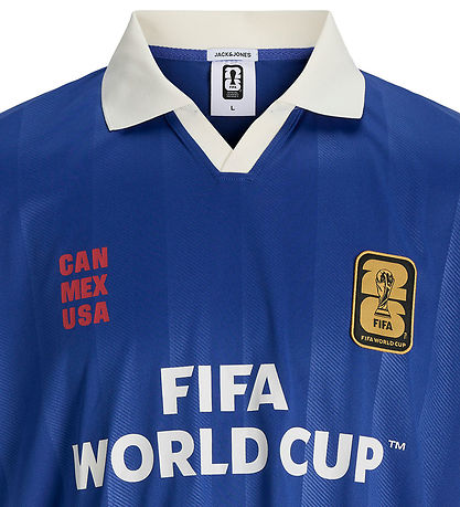 Jack & Jones Fodboldtrøje - Fifa World Cup Jersey - True Blue