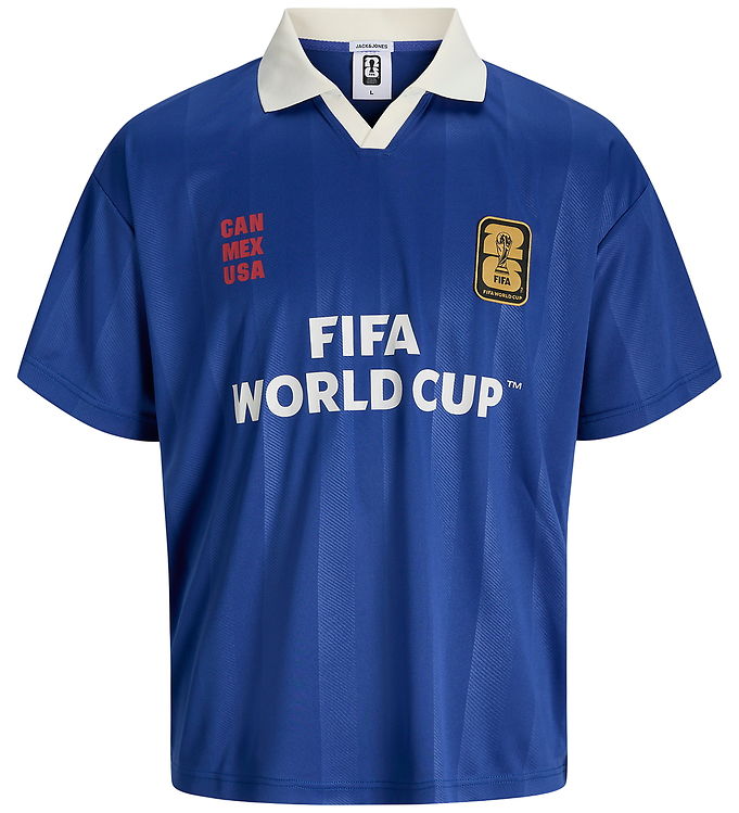 Jack & Jones Fodboldtrøje - Fifa World Cup - True Blue
