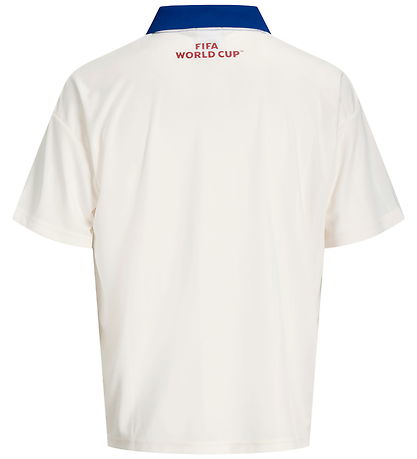 Jack & Jones Fodboldtrøje - Fifa World Cup Jersey - Snow White