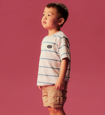 Name It Shorts - Cargo - NmmRyan - Aluminium