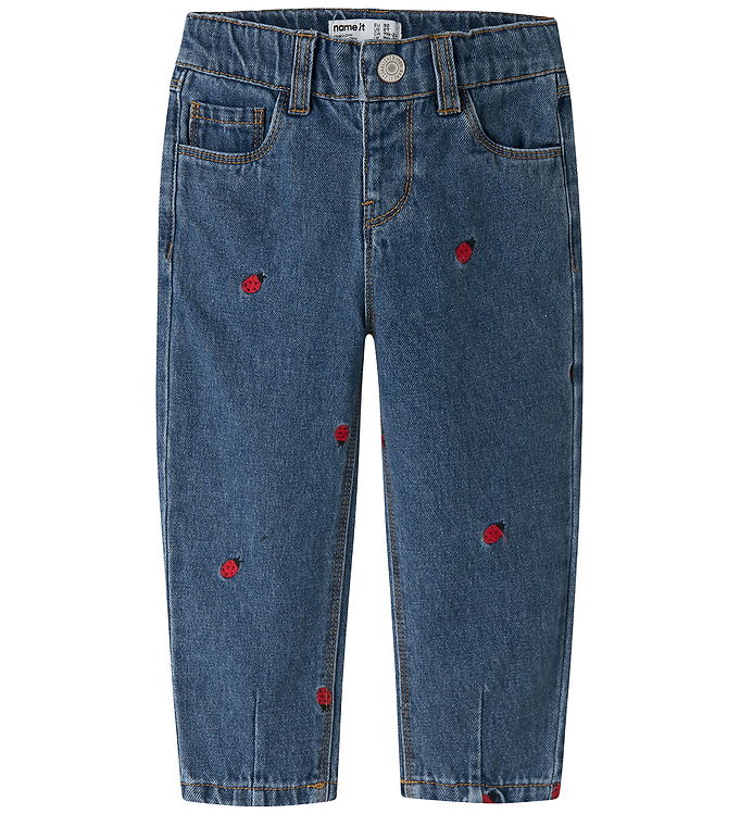 Nmae It Jeana - Denim - Mom - NmfBella - Medium Blue Denim/Lady